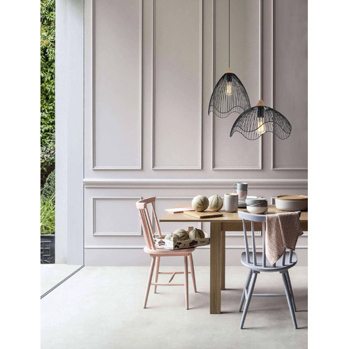 Black Scandal 1 Light Iron Pendant