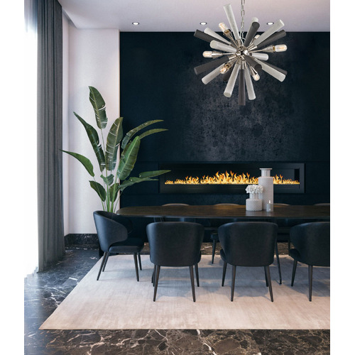 Thacka 5 Light Metal & Wood Pendant