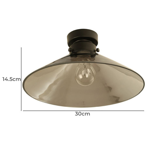 14.5cm DIY Glass Batten Light
