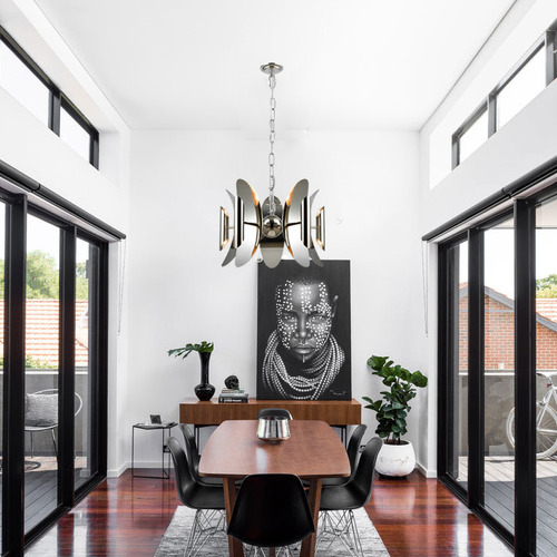 Strato Stainless Steel Pendant Light