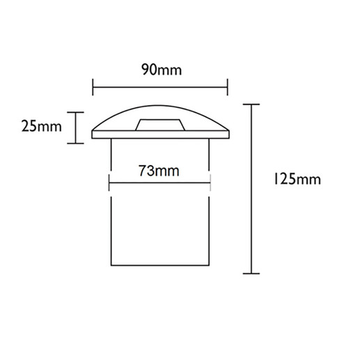 4 Way Stainless Steel Inground Uplight