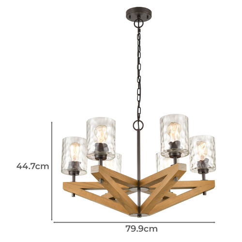 Votif 6 Light Pendant