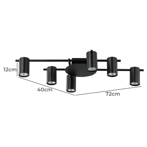 Meira Adjustable 6 Light Spotlight