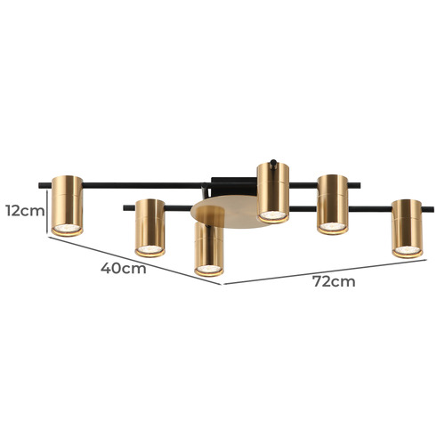 Meira Adjustable 6 Light Spotlight