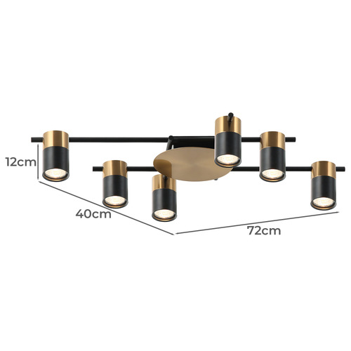 Meira Adjustable 6 Light Spotlight
