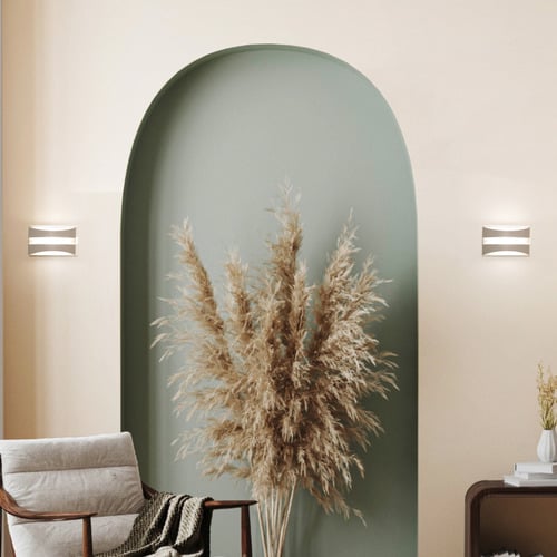 Cardiff Up/Down Tri-Colour LED Wall Light | Temple & Webster