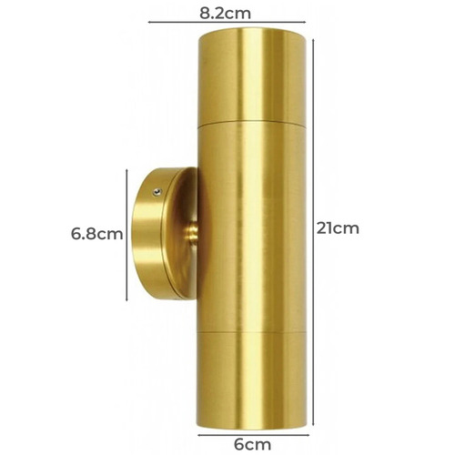 Lunescent_Lighting Lustro Outdoor Up/Down Wall Light | Temple & Webster