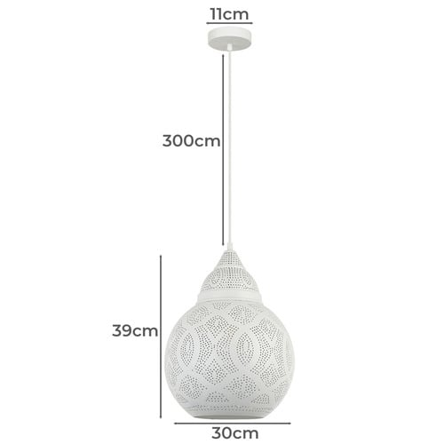 Marrakesh Bell Pendant Light