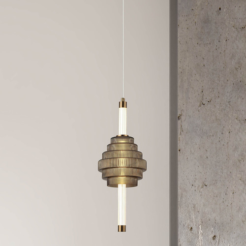 Prescott Spinning Top LED Pendant Light