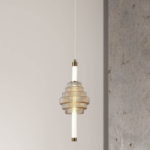 Prescott Spinning Top LED Pendant Light