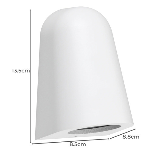 Conway GU10 Aluminium Wall Light