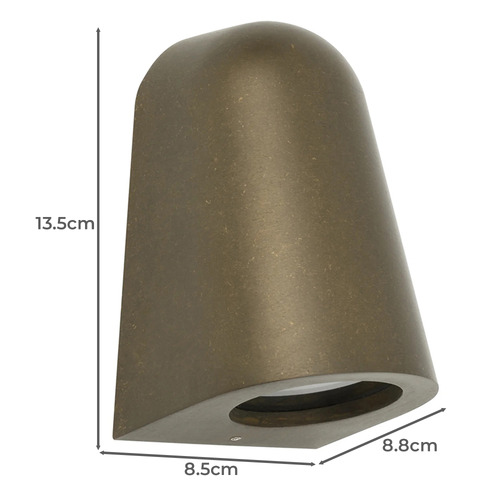 Conway GU10 Brass Wall Light
