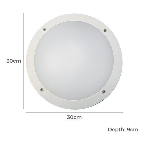 Lachlan Outdoor Bulkhead Light