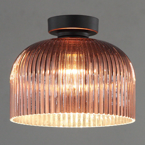 Vintaj Glass DIY Batten Fix Ceiling Light