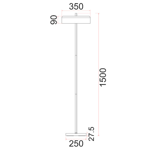 150cm Vion Floor Lamp