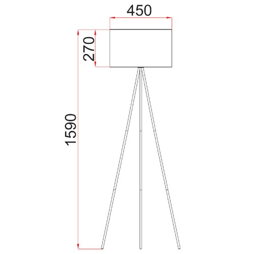 159cm Fawaz Floor Lamp