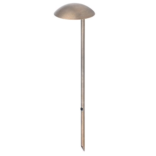 Elun Brass Garden LED Spike Light
