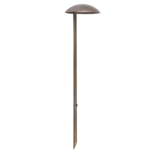 Elun Brass Garden LED Spike Light