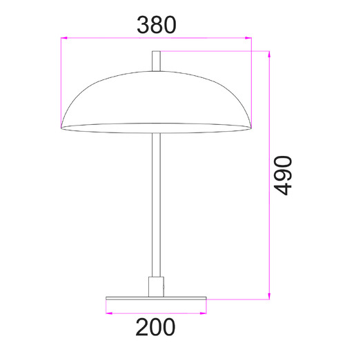 49cm Licht Table Lamp