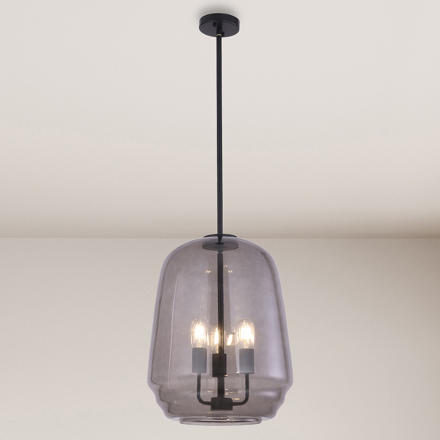 Ender Iron Round 3 Light Pendant
