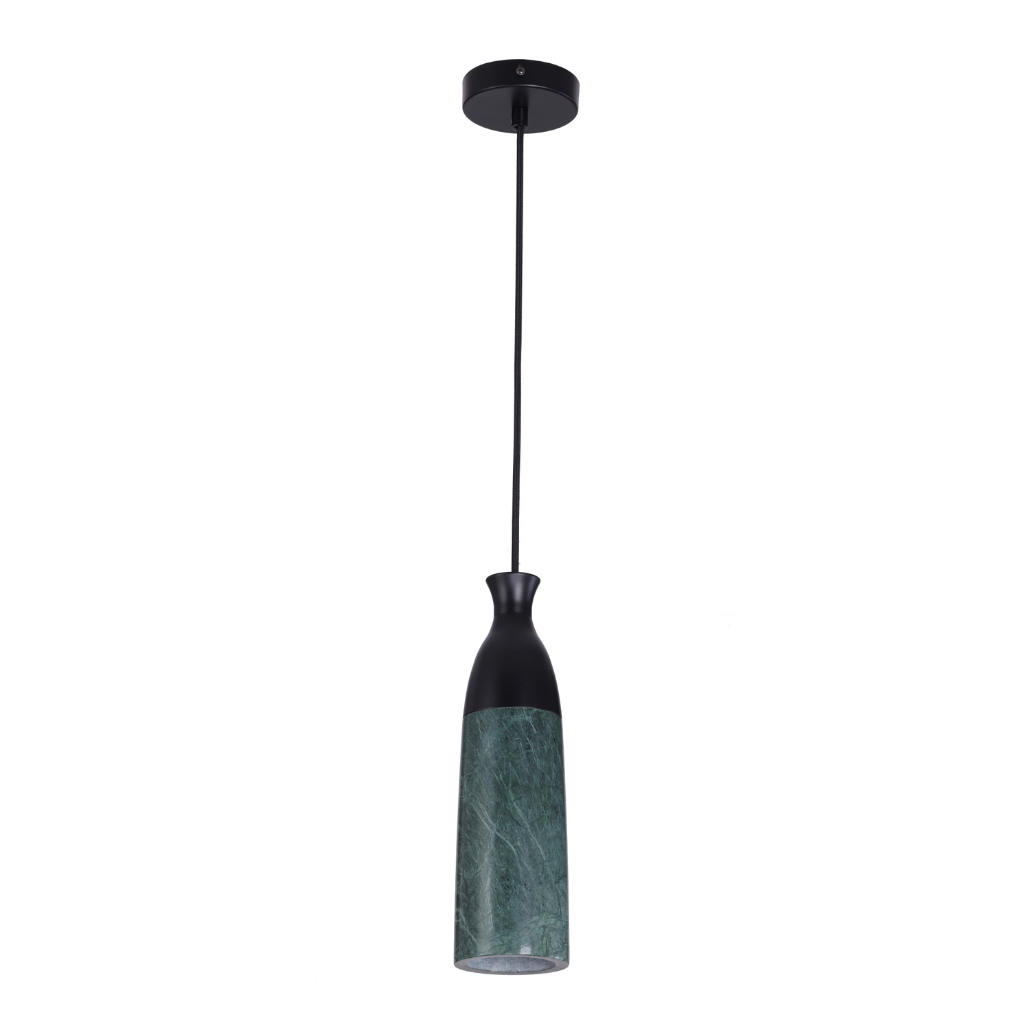 Mordecai Marble & Iron Pendant Light