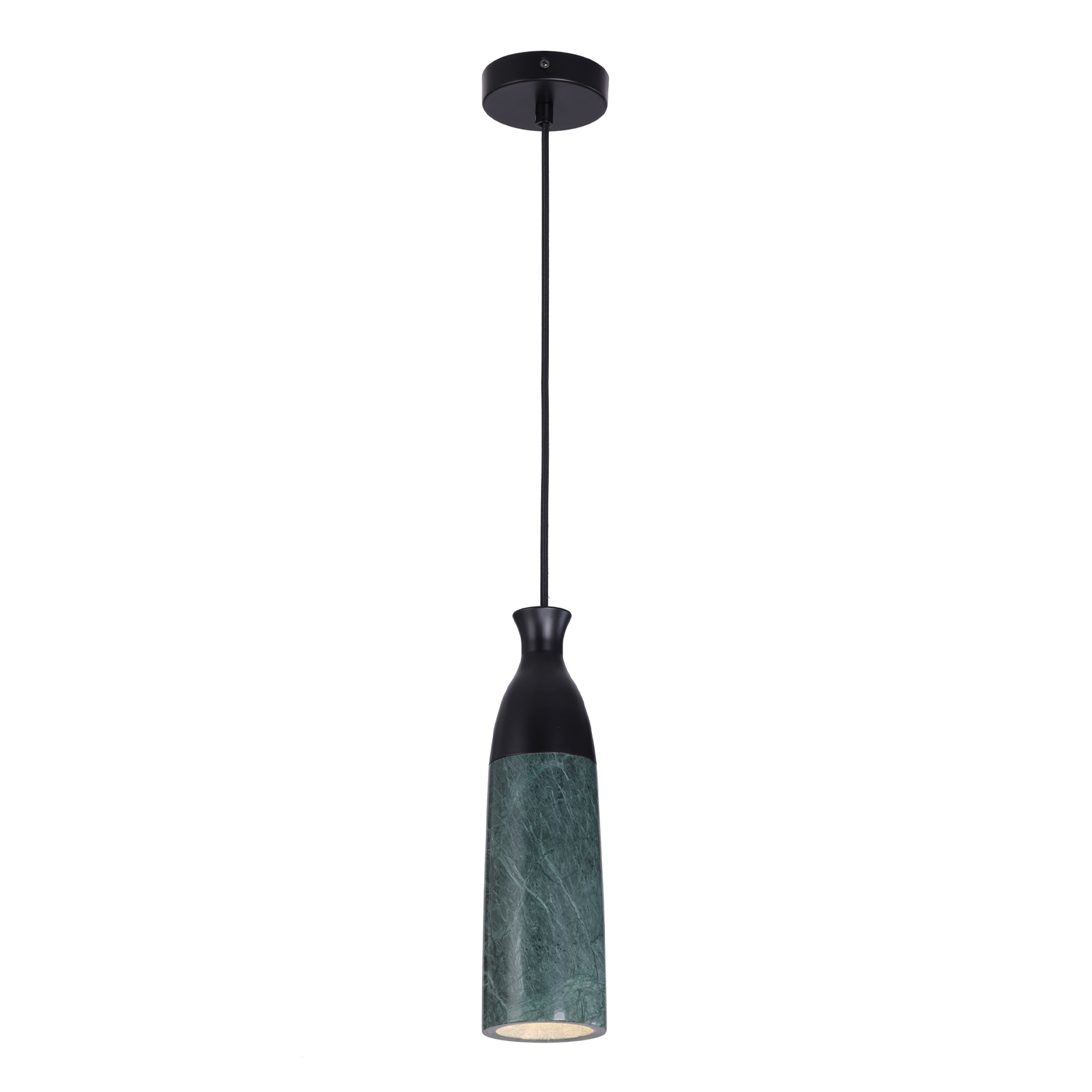 Mordecai Marble & Iron Pendant Light
