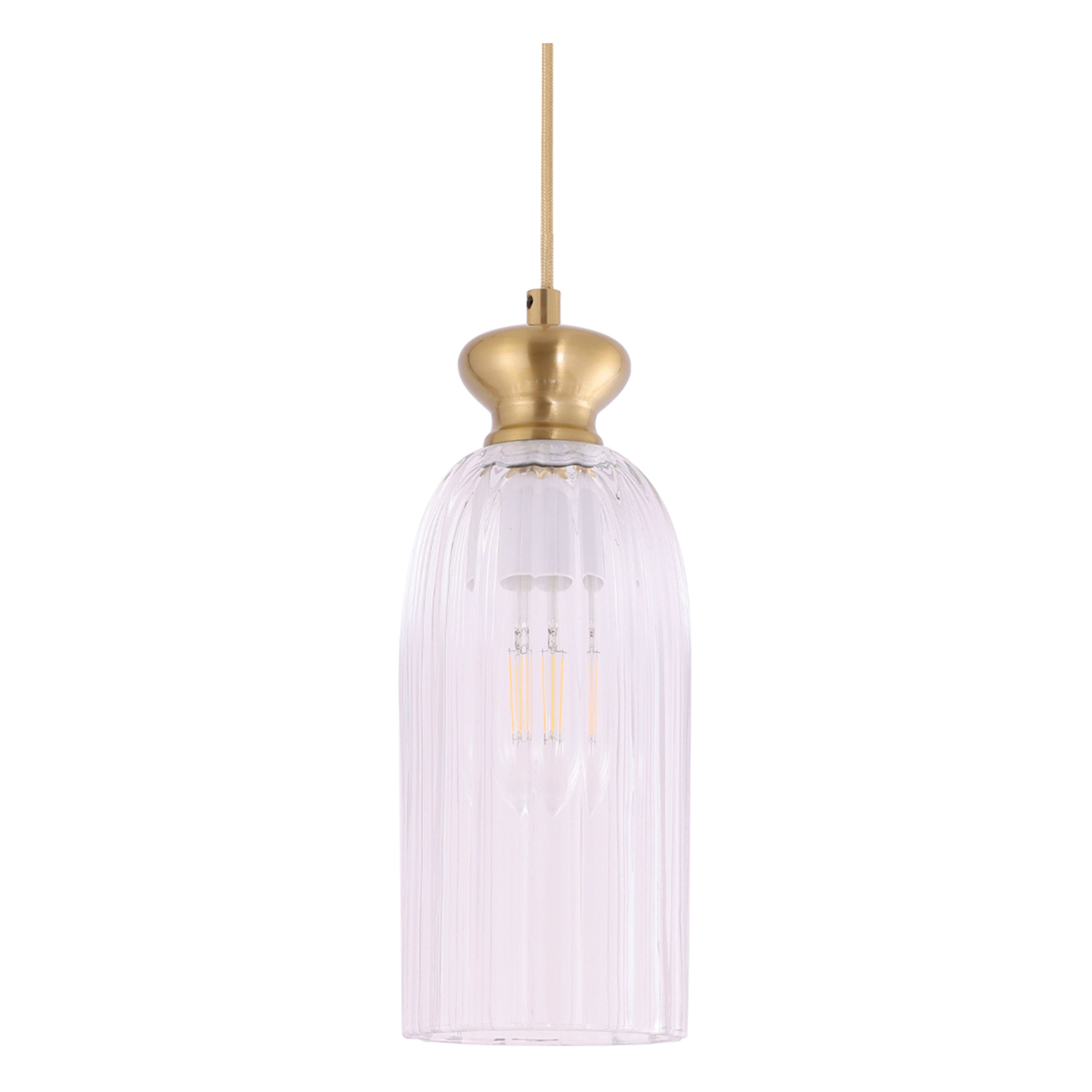 Nakoa Iron & Glass Pendant Light