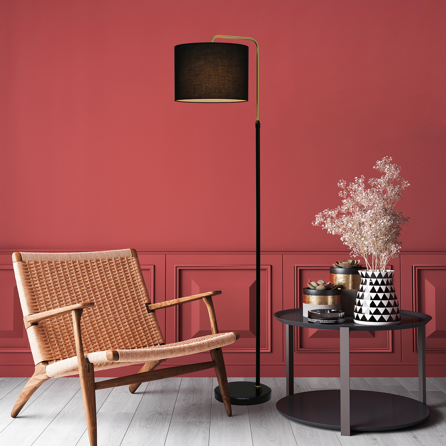 Kyren Marble Floor Lamp