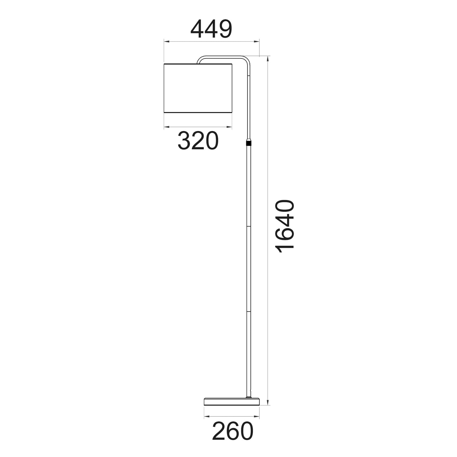 Kyren Marble Floor Lamp