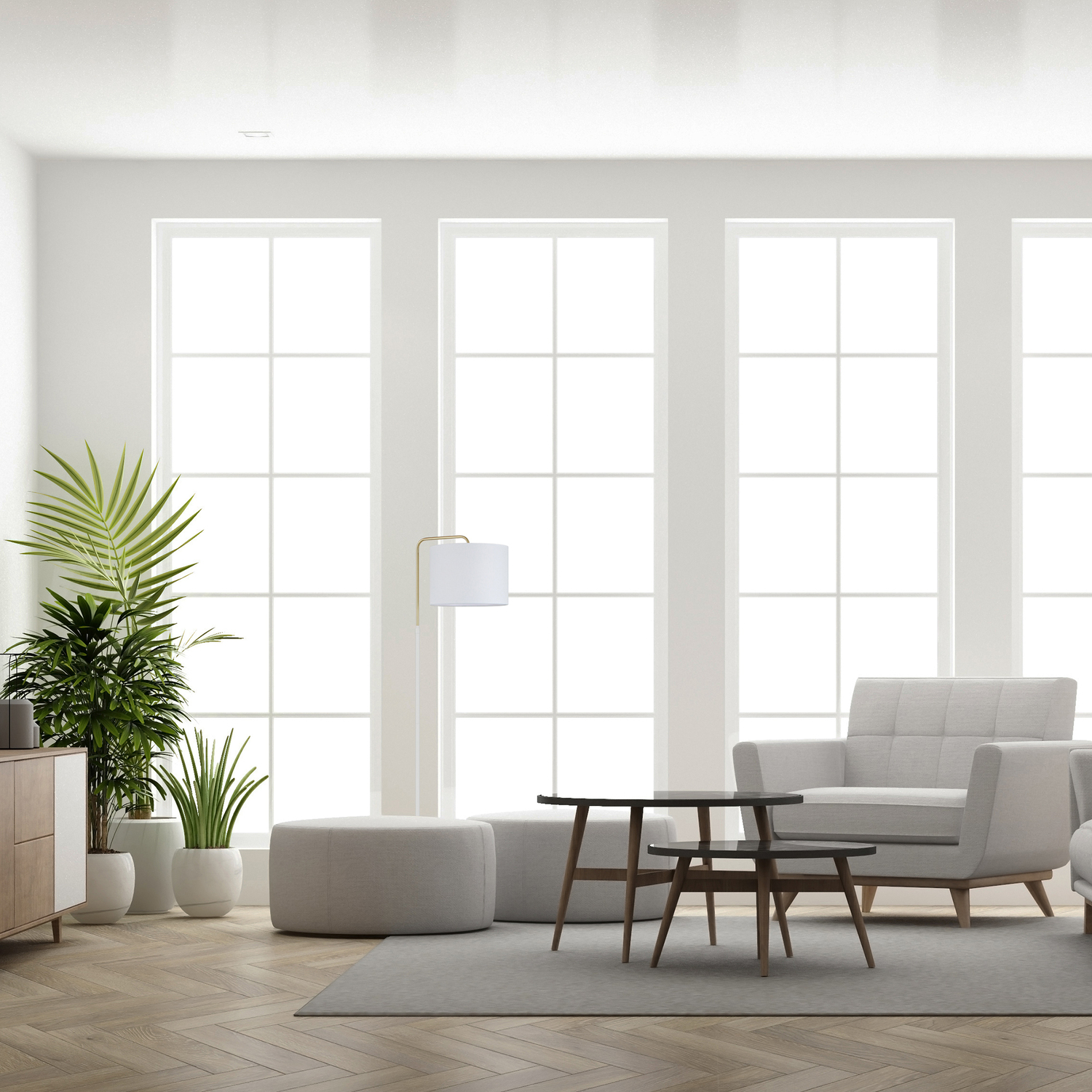 Kyren Marble Floor Lamp