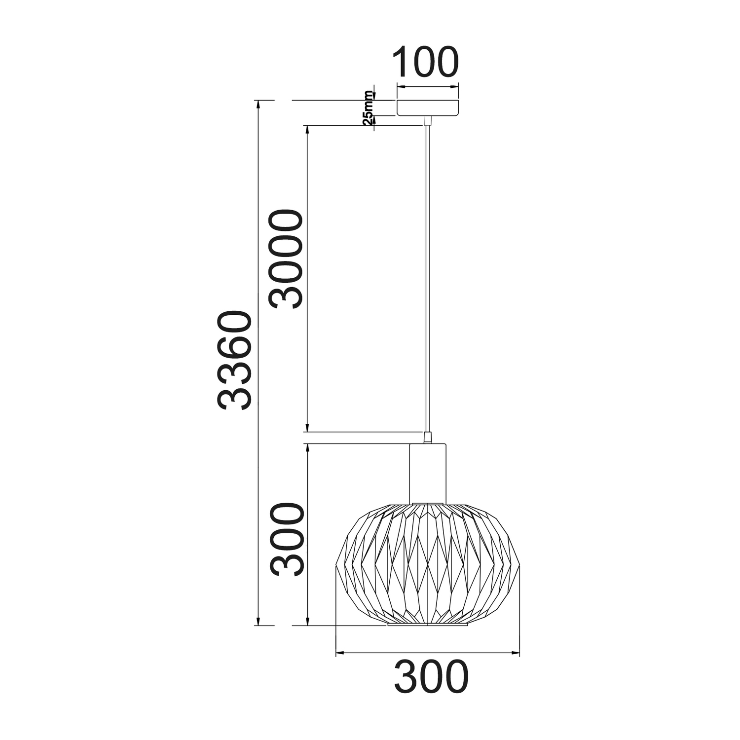 Tahlia Dome Pendant Light