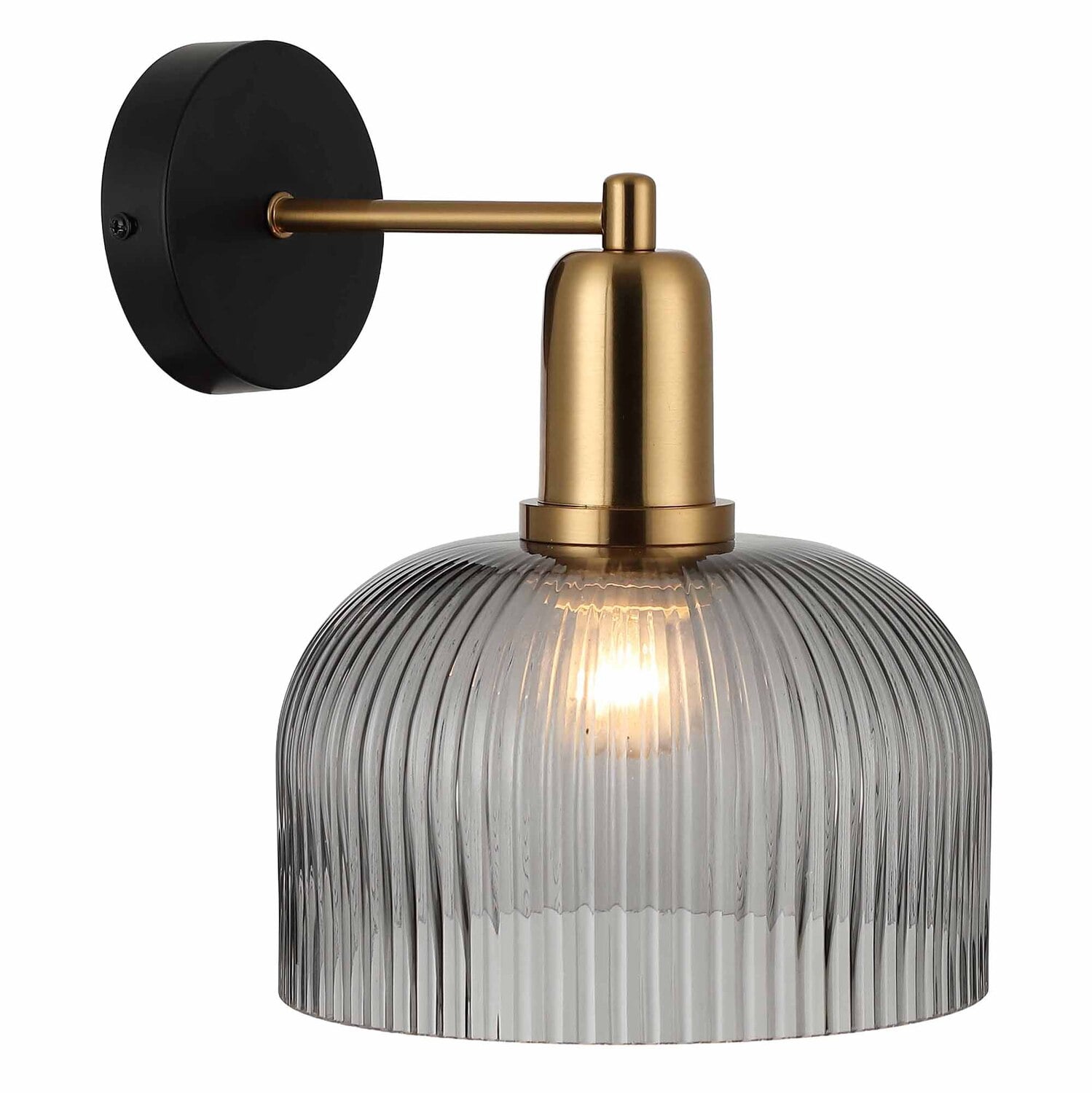 Lola Iron & Glass Wall Light