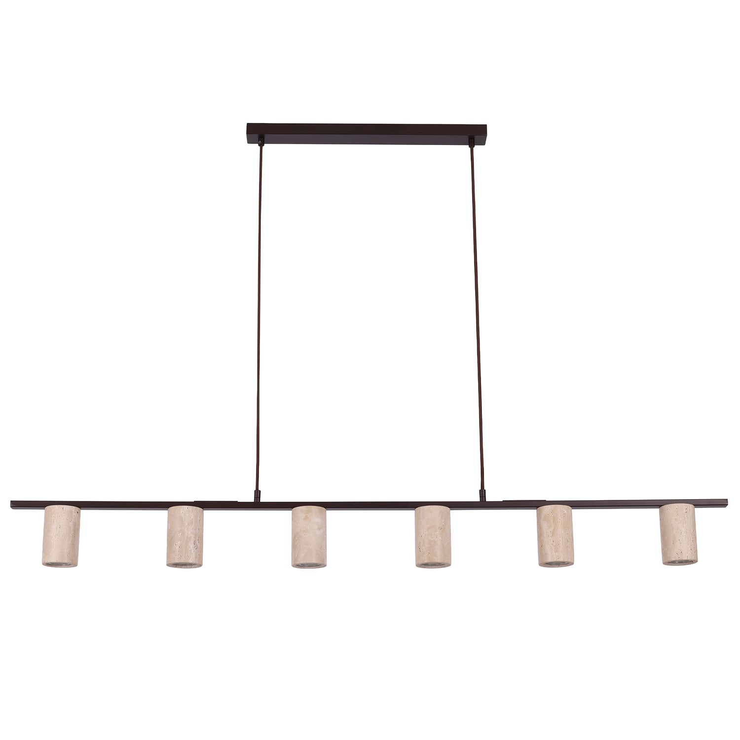 Avelia Travertine 6-Light Pendant