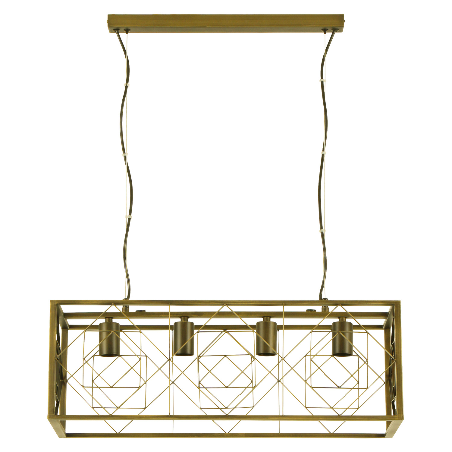 Jett Iron 4-Light Pendant