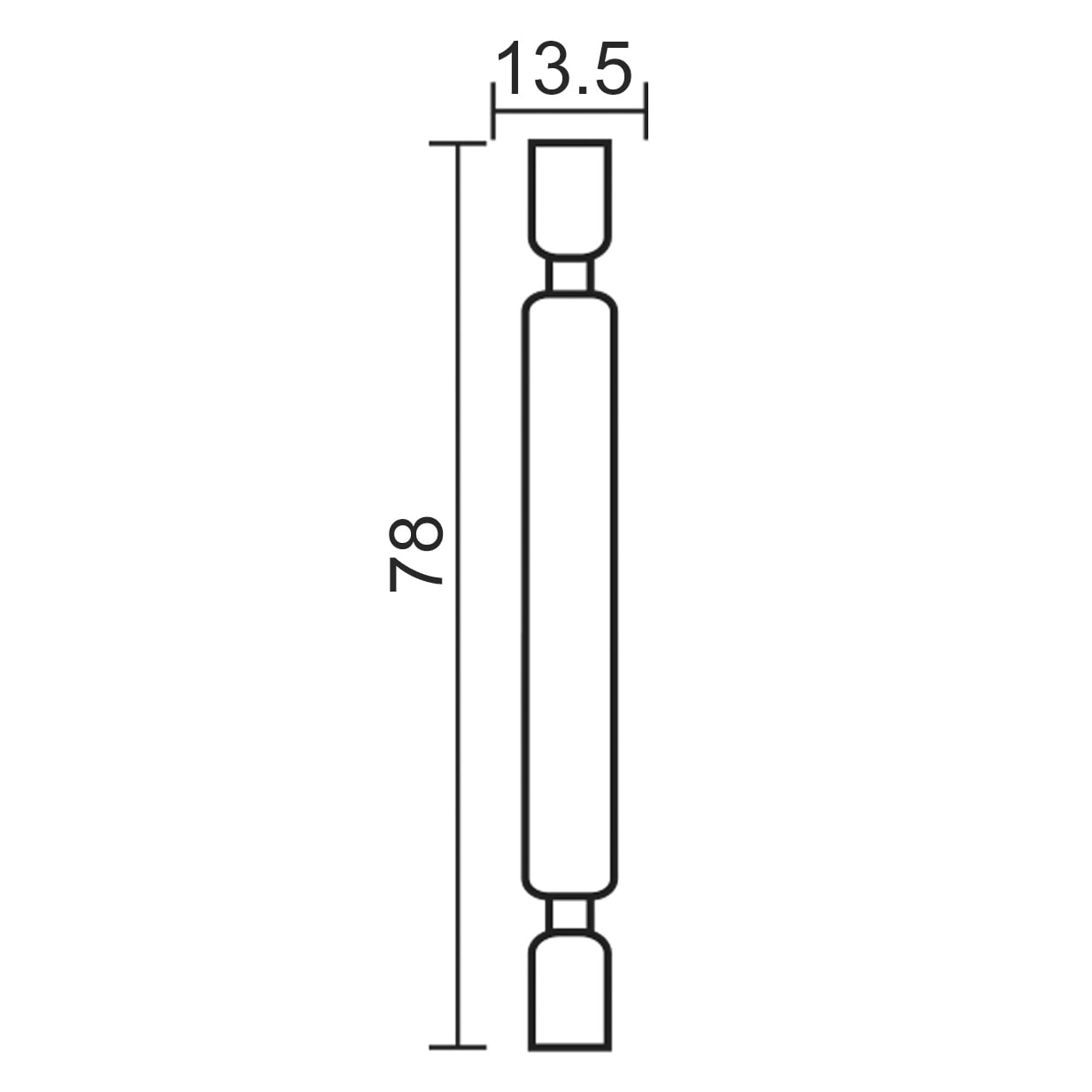 Auren R7 Linear 4W LED Bulb