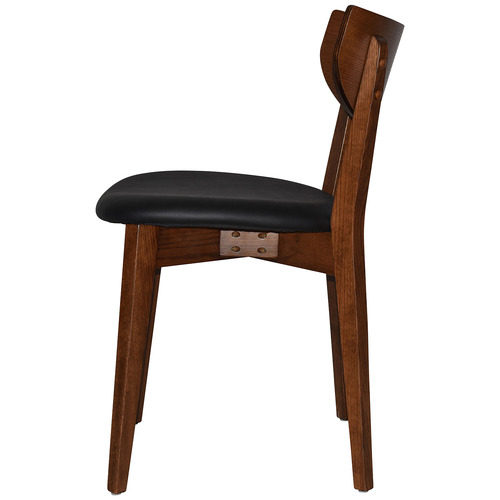 Furniture Tennyson Dining Chairs, Black Vinyl Dining Chairs Au