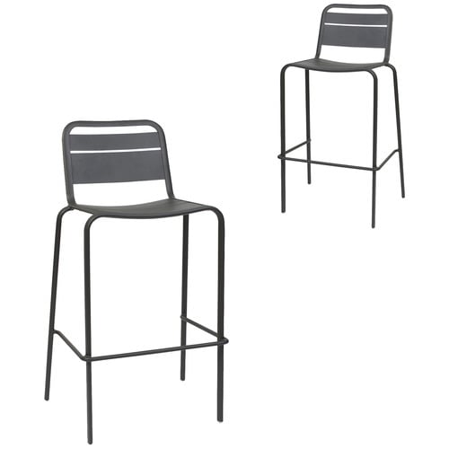 75cm Anthracite Harper Barstools
