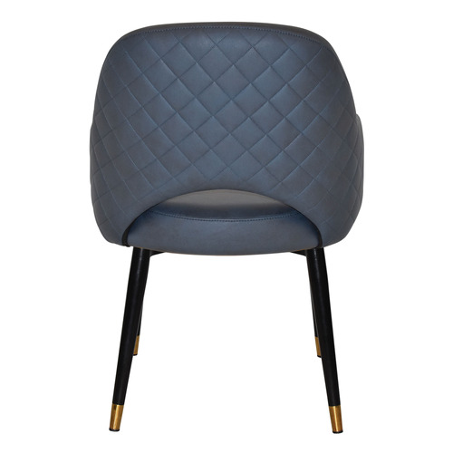 Lexington Upholstered Armchairs with Brass Accent