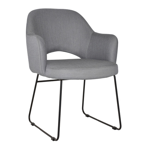 Lexington Sled Cotton-Blend Armchairs