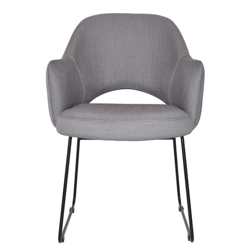 Lexington Sled Cotton-Blend Armchairs