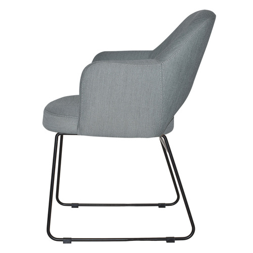 Lexington Sled Cotton-Blend Armchairs