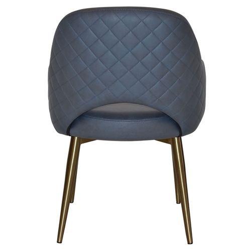 Lexington Upholstered Armchairs with Stainless Steel Legs