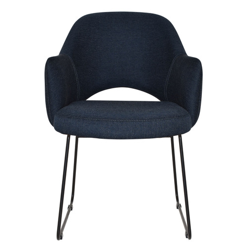 Lexington Sled Cotton-Blend Armchairs