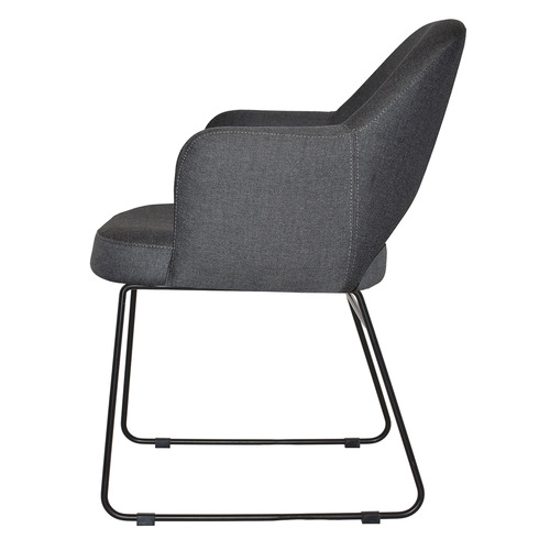 Lexington Sled Cotton-Blend Armchairs
