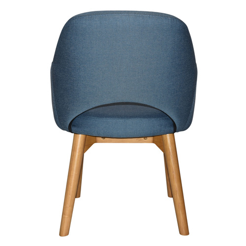 Lexington Cotton-Blend Armchairs with Ash Wood Legs