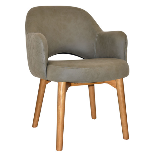 Lexington Upholstered Armchairs with Ash Wood Legs