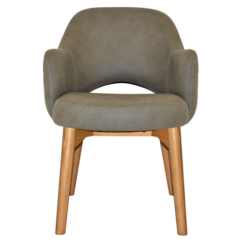 Lexington Upholstered Armchairs with Ash Wood Legs