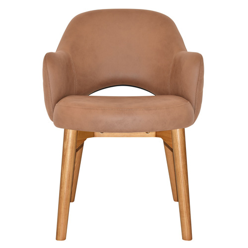 Lexington Upholstered Armchairs with Ash Wood Legs