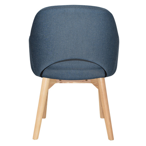 Lexington Cotton-Blend Armchairs with Ash Wood Legs