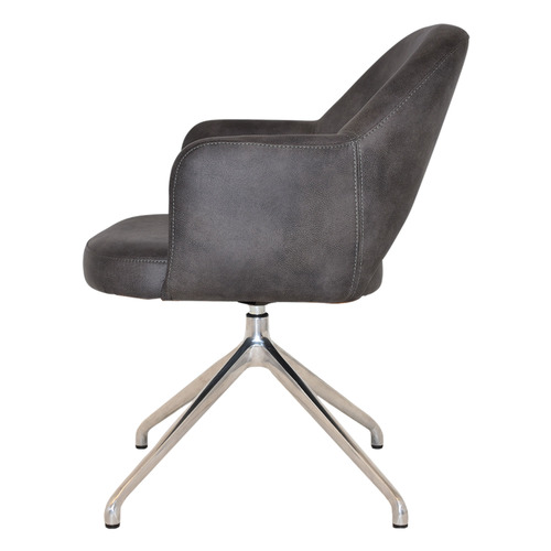 Lexington Trestle Leather Armchairs